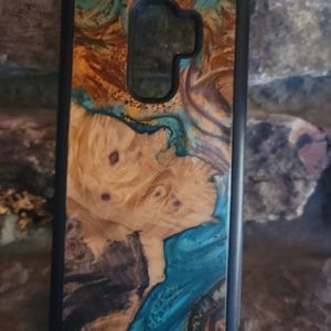 Carved phone cover for Samsung S9